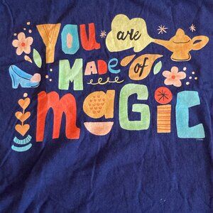 Vintage Disney Aladdin Jasmine Womens T Shirt Size XL Large Magic Genie Lamp